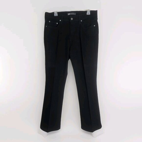 Levi's 515 Boot Cut Jeans Women Size 10 Dark Black 33X30 Mid RiseSOLD ON EB - Picture 1 of 13